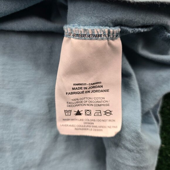 Nike‎ Tshirt Mens 2XL Light Blue Short Sleeve Graphic Tee Outdoors Casual - Picture 11 of 13